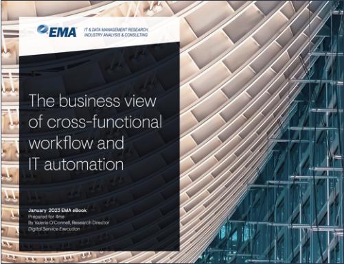 La visione aziendale del flusso di lavoro cross-functional e dell'automazione IT